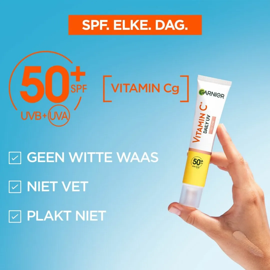 Garnier SkinActive UV Fluid Vitamine C SPF 50+ 40ml - 24 Stuks