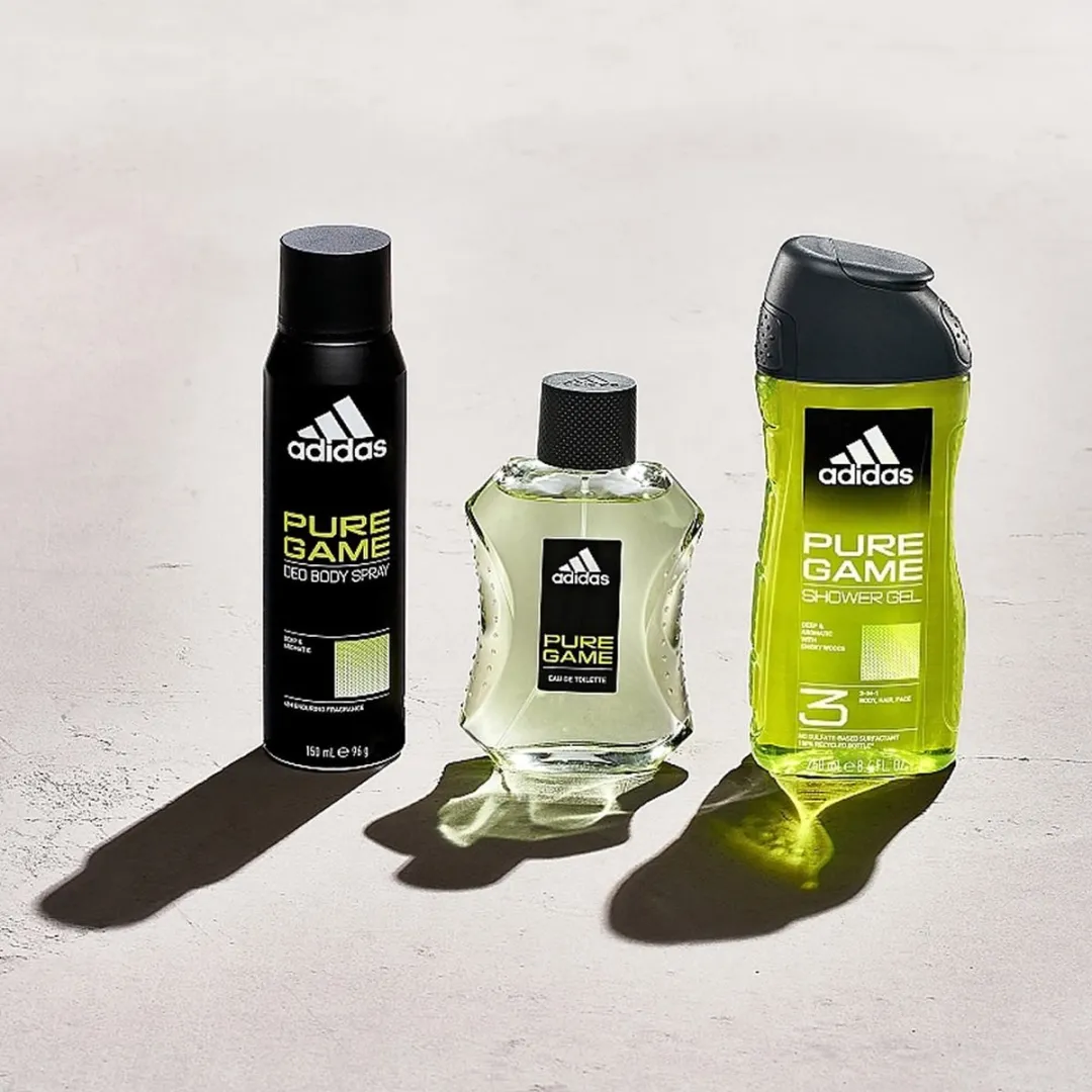 adidas Pure Game Geschenkset - 500ml