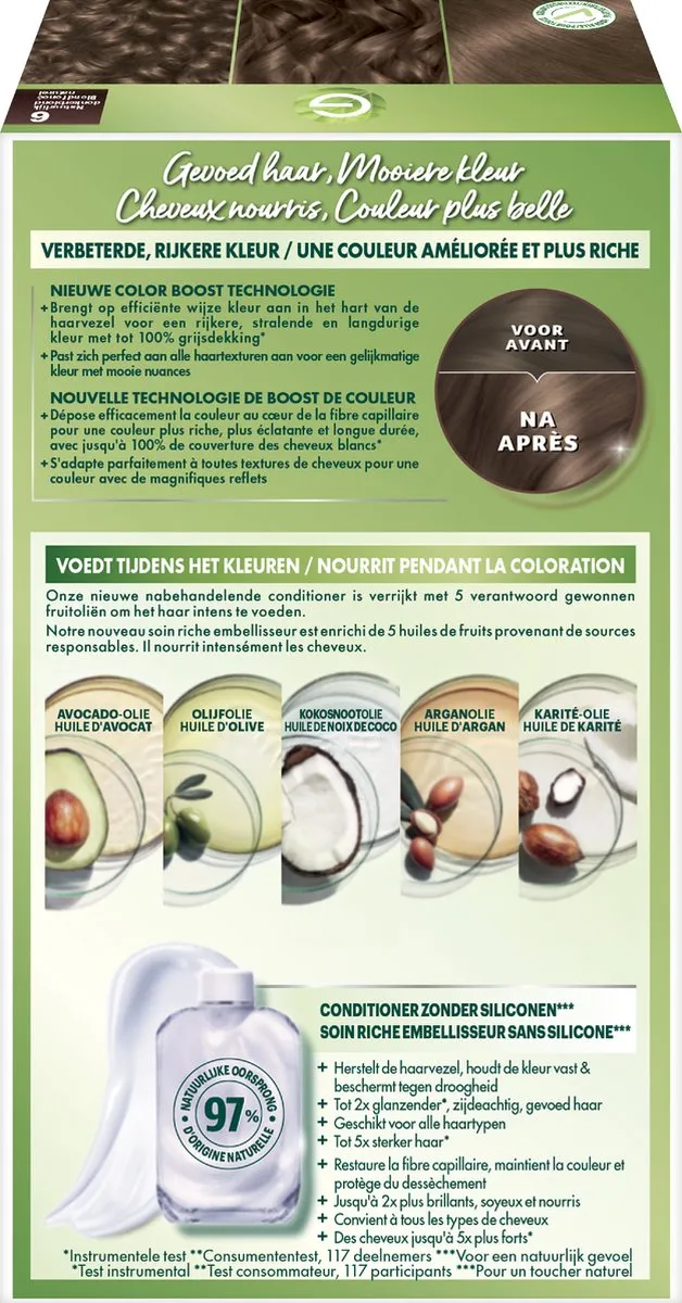 Garnier Nutrisse Ultra Crème 6 Natuurlijk Donkerblond 824ml