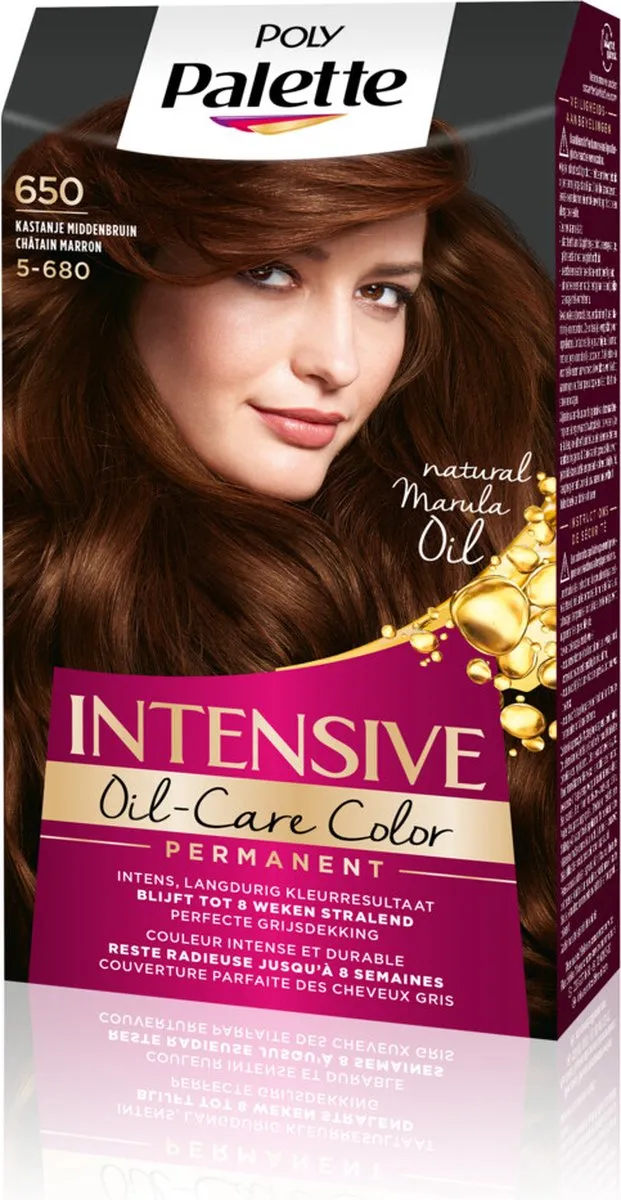 Schwarzkopf Poly Palette Haarverf 115ml - Kastanje Middenbruin