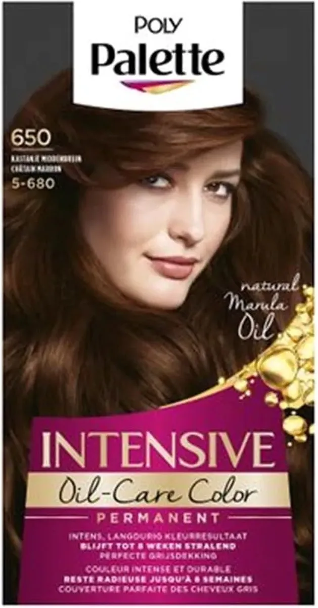 Schwarzkopf Poly Palette Haarverf 115ml - Kastanje Middenbruin