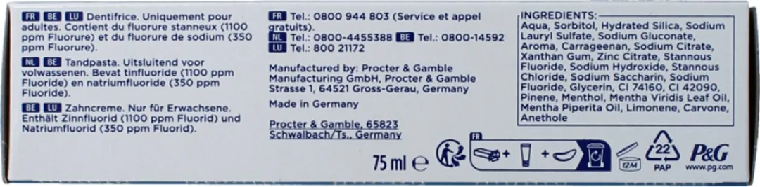 Oral-B Pro-Expert Frisse Adem Tandpasta 75ml