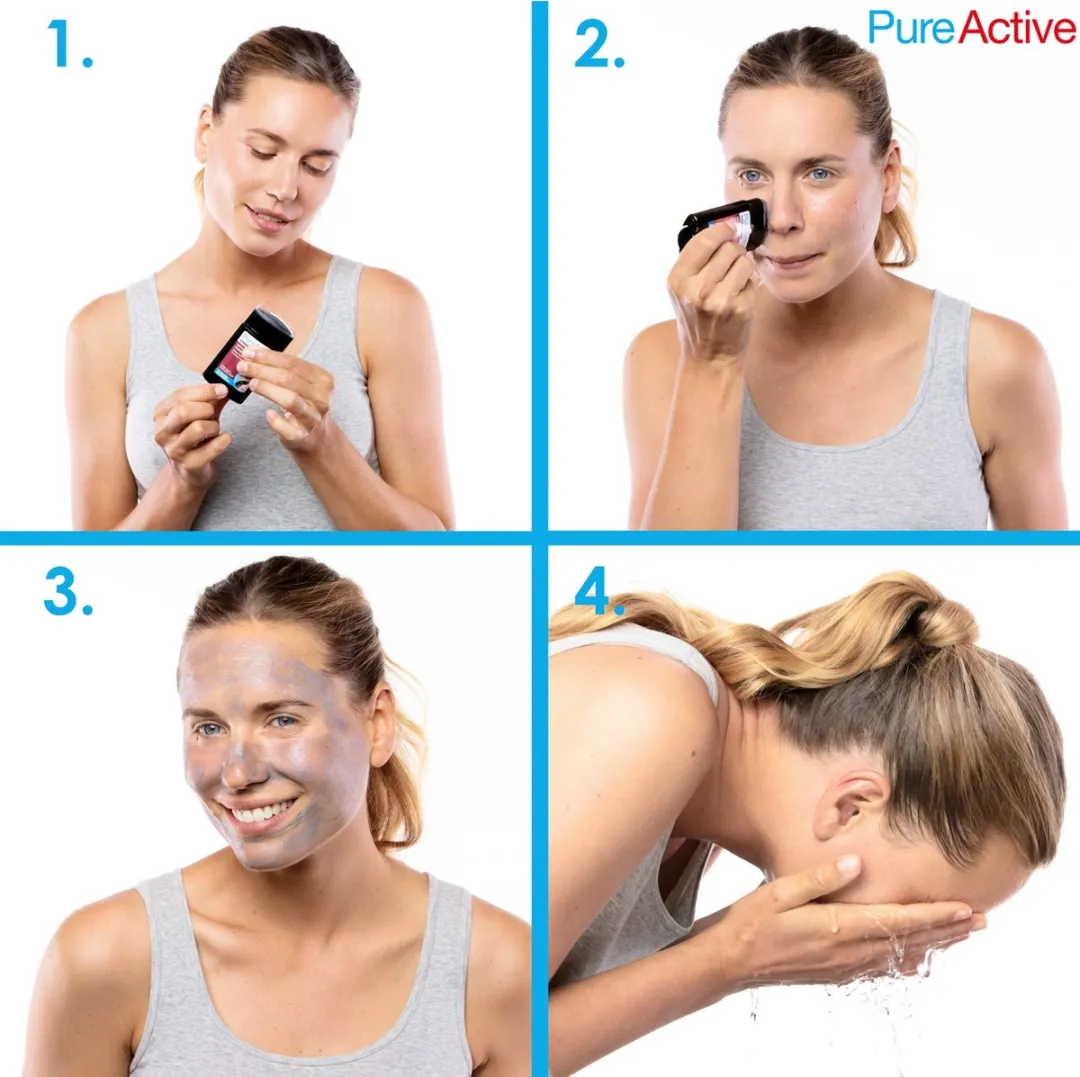 Garnier Skinactive Face Pure Active Charcoal Scrub-stick 50ml