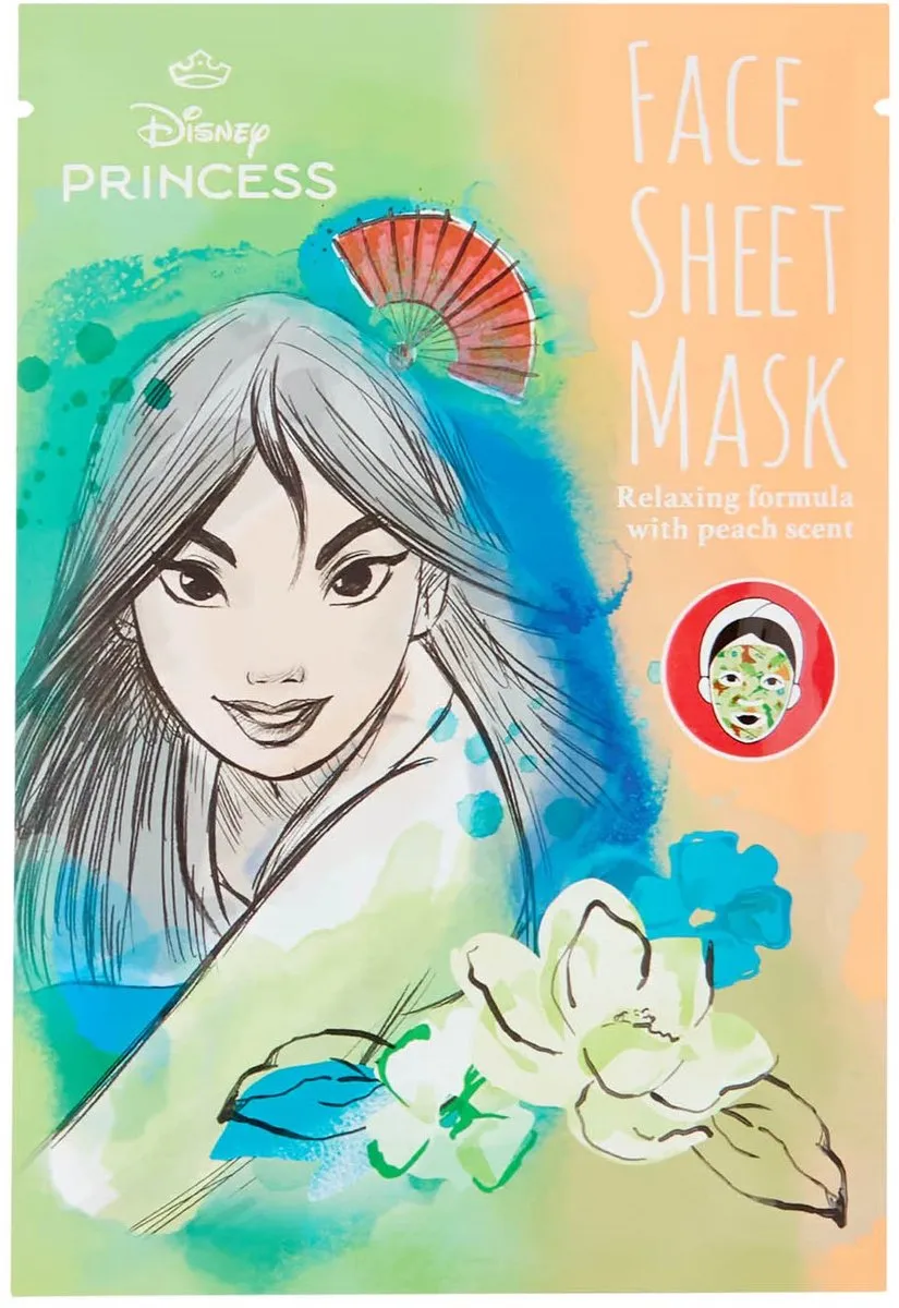 Disney Princess Gezichtsmasker Mulan