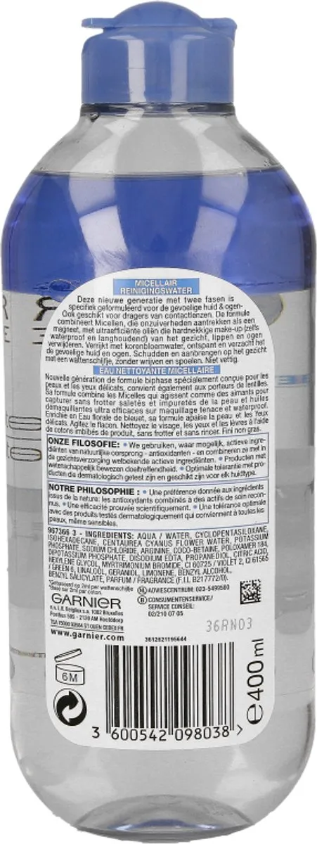 Garnier SkinActive Micellair Water Delicate Huid 400ml