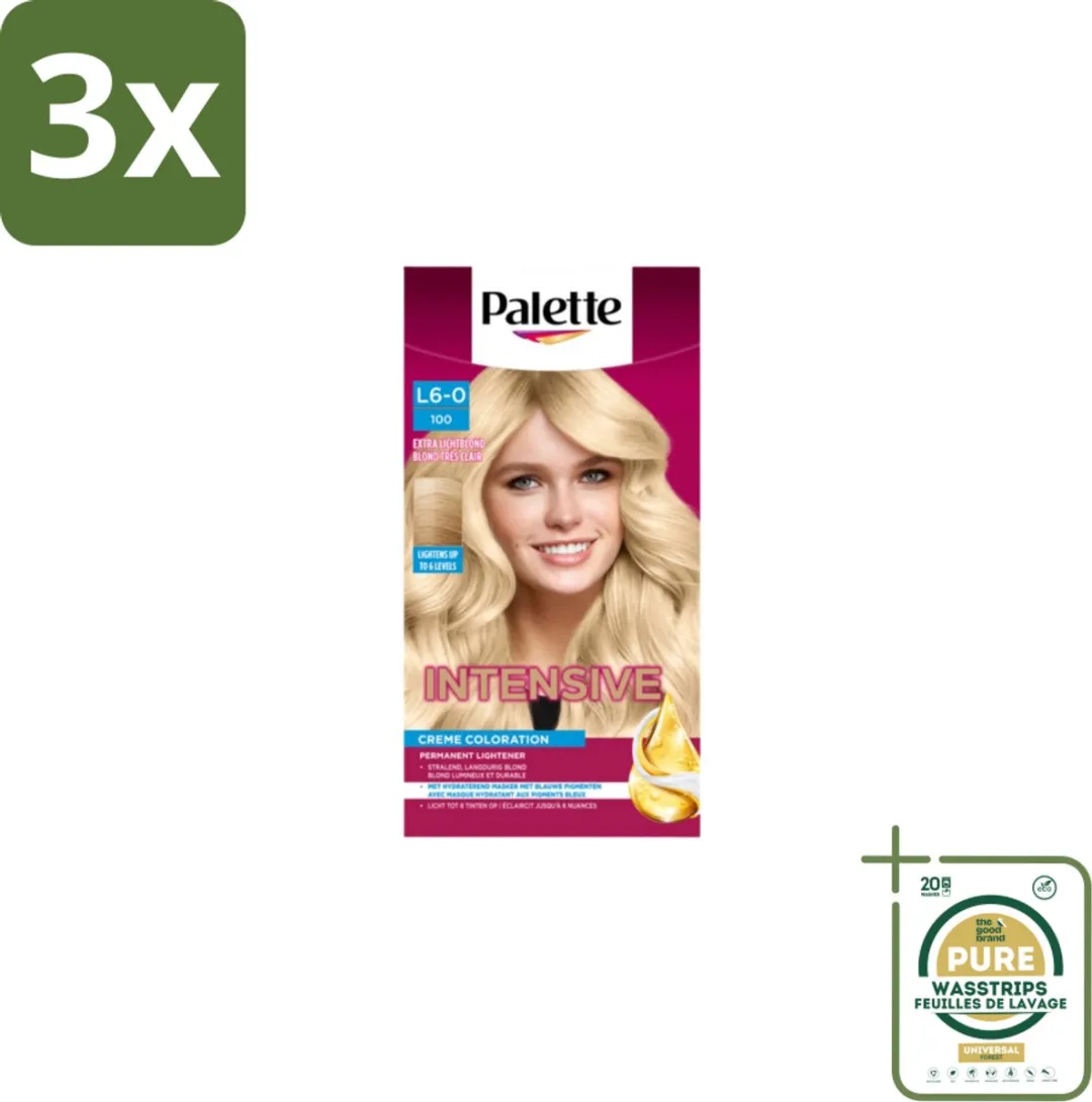 Schwarzkopf Poly Palette Haarverf 100 Extra Licht Blond - 345ml