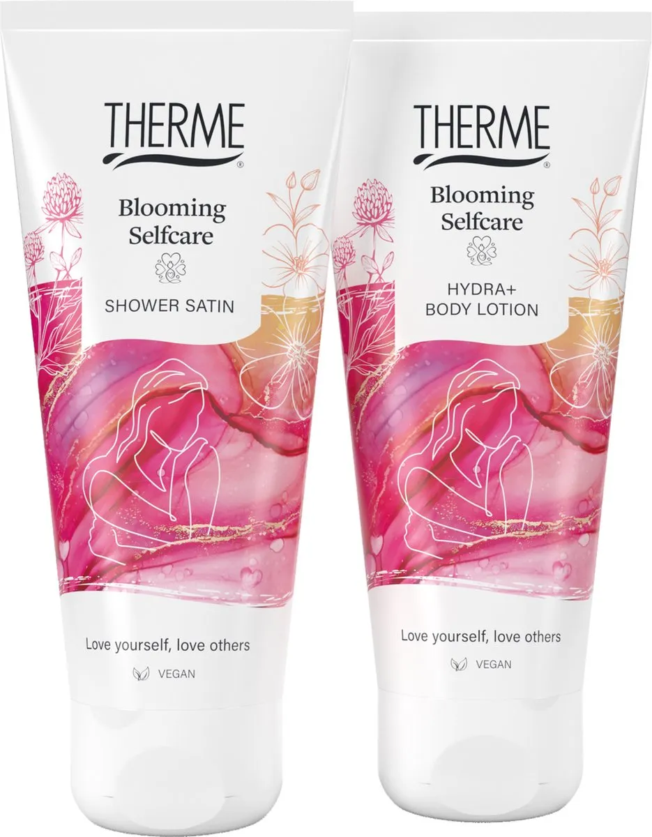 Therme Blooming Selfcare Classic Gift Set - Bodylotion & Douchegel 200ml