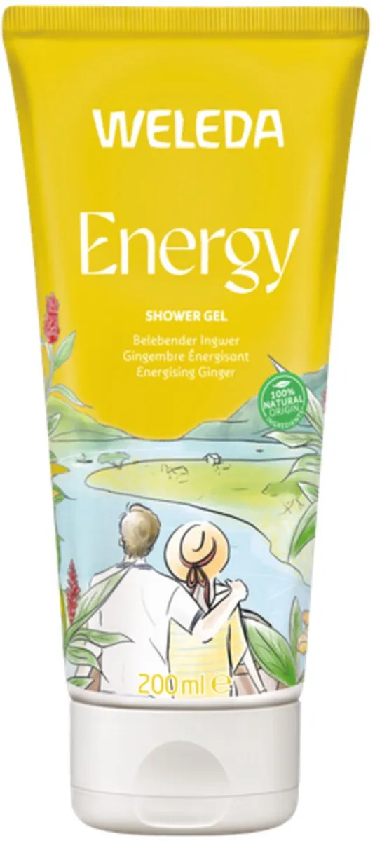 Weleda Aroma Shower Energy Douchegel 200ml - Gember/Citronella/Cederhout