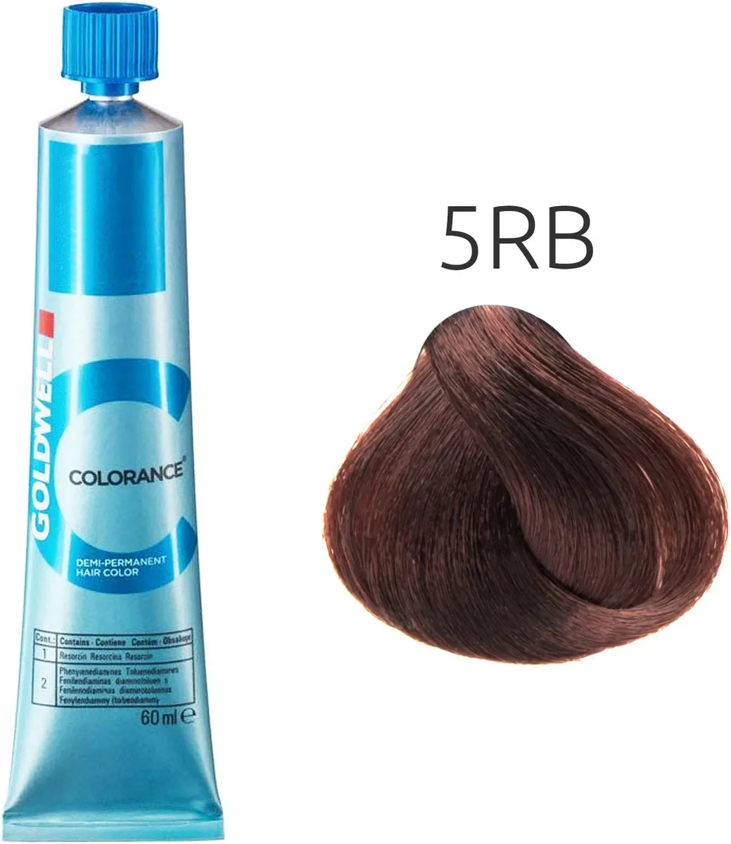Goldwell Colorance Color Tube 5-RB Donker Roodbeuk 60ml