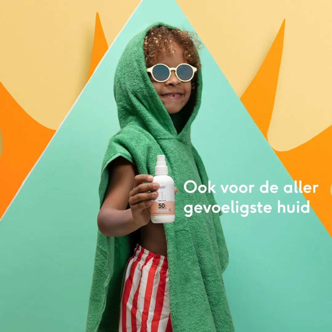 Naïf Minerale Zonnebrand Spray SPF50 - 100ml - Baby & Kind