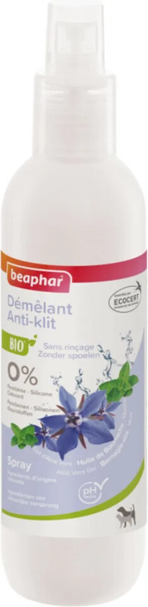 Beaphar Bio Anti-Klit Spray 200ml - 3 Stuks
