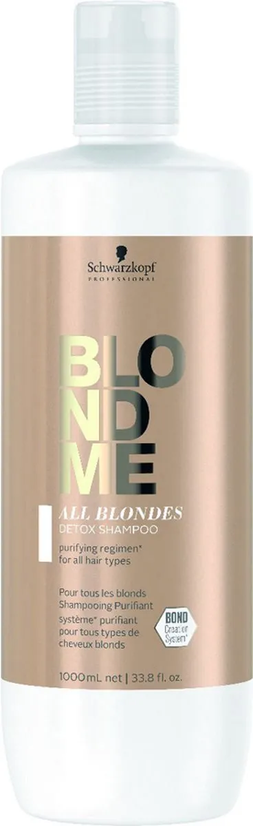 Schwarzkopf Blond Me Detoxifying Bonding Shampoo 1000ml