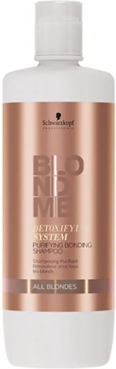 Schwarzkopf Blond Me Detoxifying Bonding Shampoo 1000ml