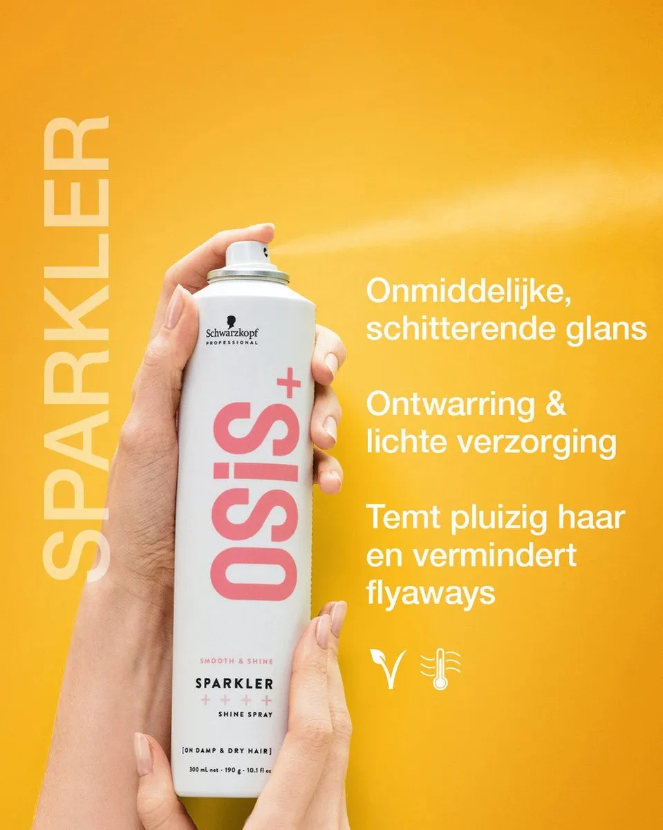 Schwarzkopf OSiS+ Sparkler Shine Spray 300ml - afbeelding 6 van 6