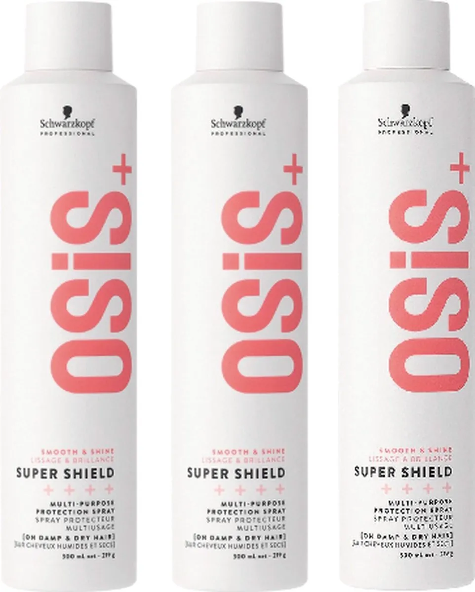 Schwarzkopf Professional OSiS+ Super Shield Hittebescherming 3x300ml