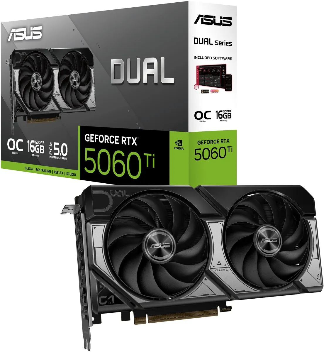 ASUS DUAL RTX 5060 Ti OC 16GB