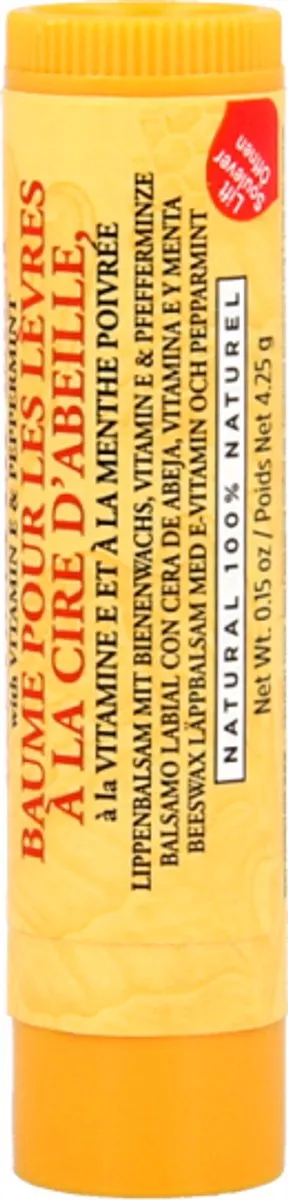 Burt's Bees Lippenbalsem Stick 4,25g Transparant