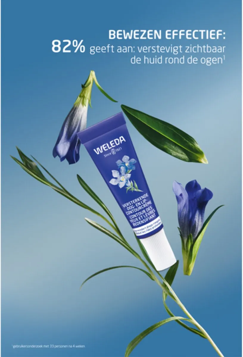 Weleda Oog- en Lipcontourcrème Blauwe Gentiaan & Edelweiss 10ml - afbeelding 6 van 11