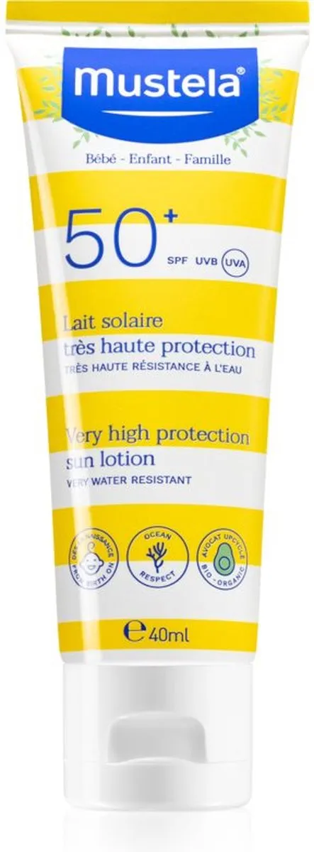 Mustela Zonnemelk SPF50+ Familie 40ml