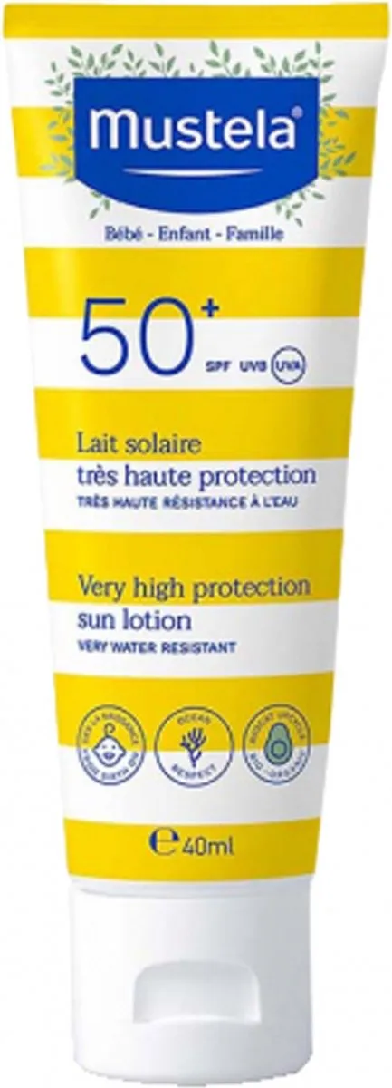 Mustela Zonnemelk SPF50+ Familie 40ml