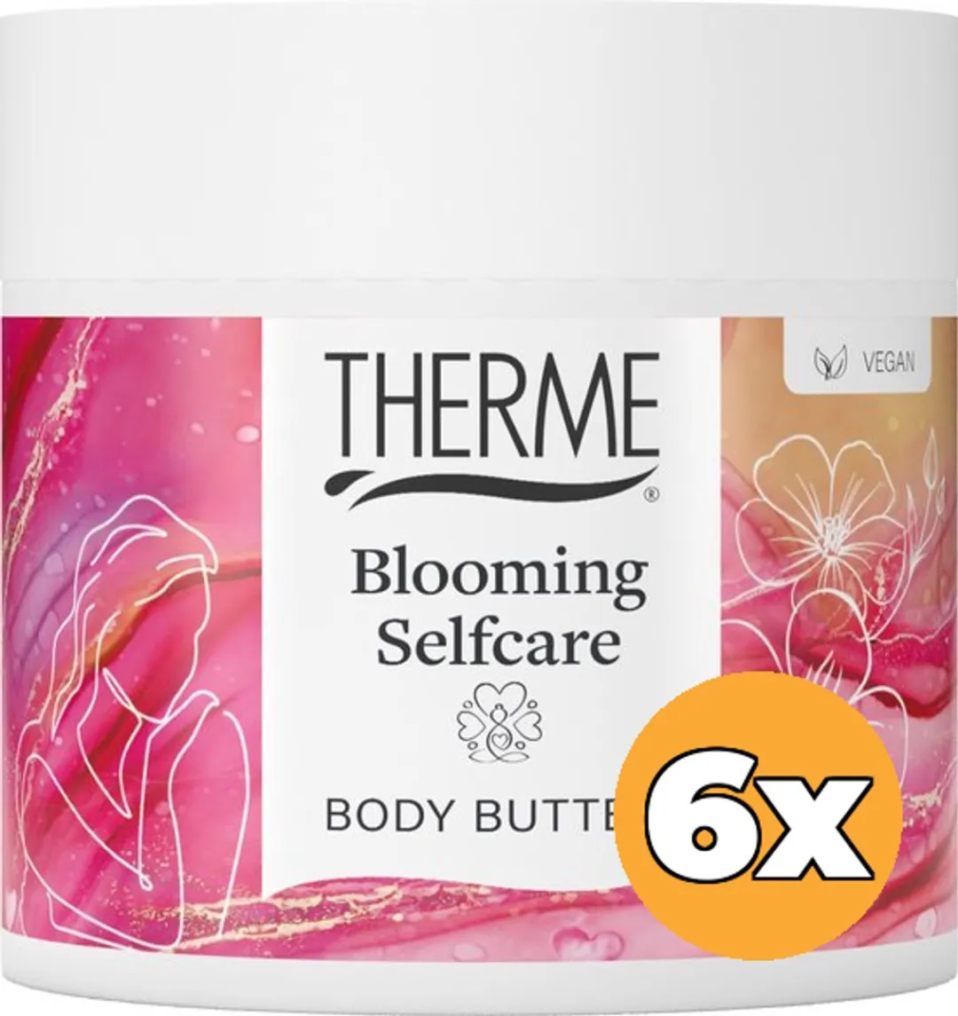 Therme Body Butter Blooming Selfcare - 6x225g