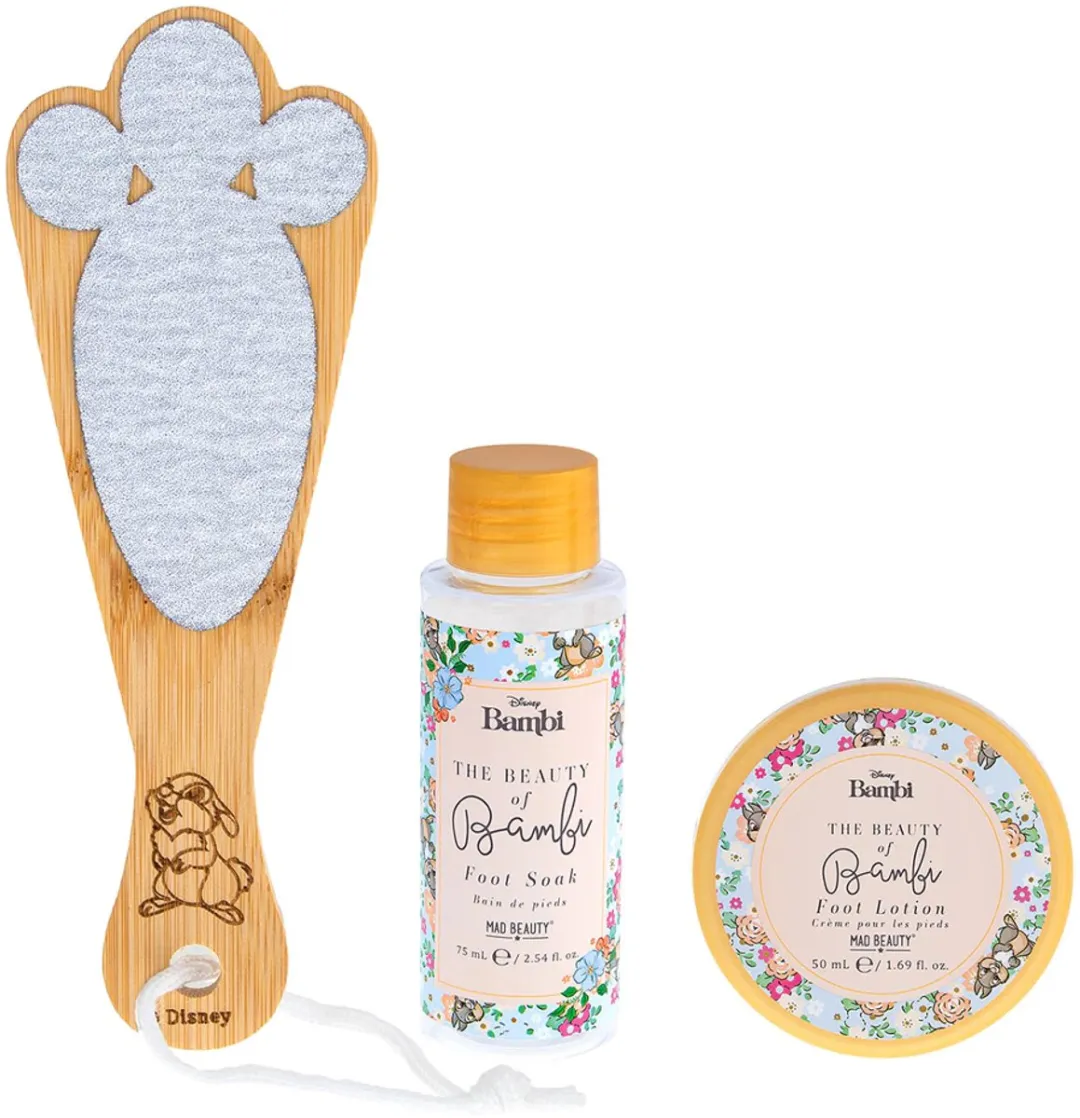 Disney Bambi Voetverzorgingset - 125ml - Lichtroze & Babyblauw