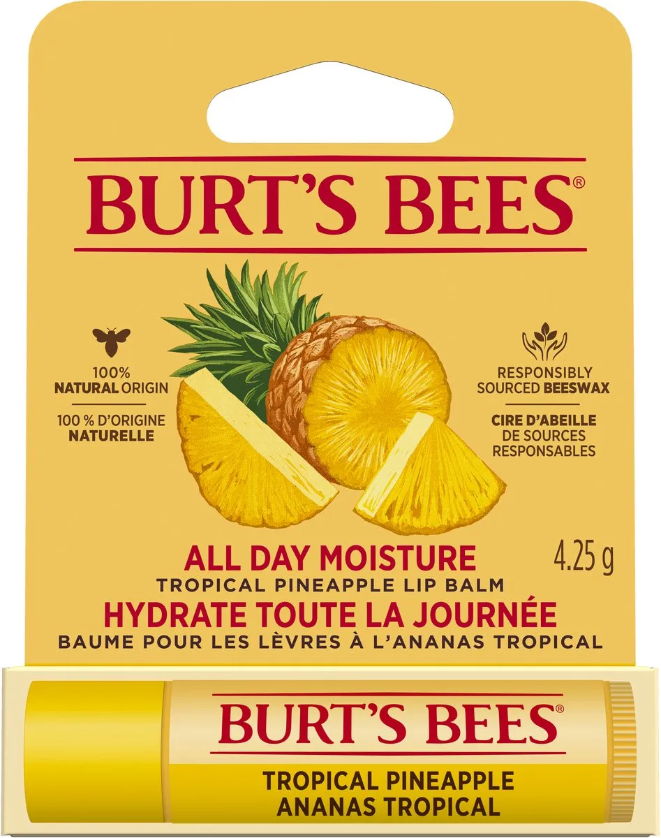 Burt's Bees Tropical Pineapple Lip Balm 4.25ml