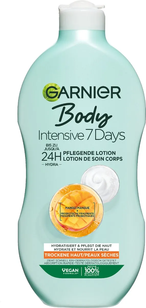 Garnier Body Intensive 7 Days Bodylotion 400ml - Mango & Probiotica