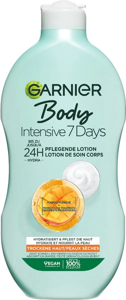 Garnier Body Intensive 7 Days Bodylotion 400ml - Mango & Probiotica