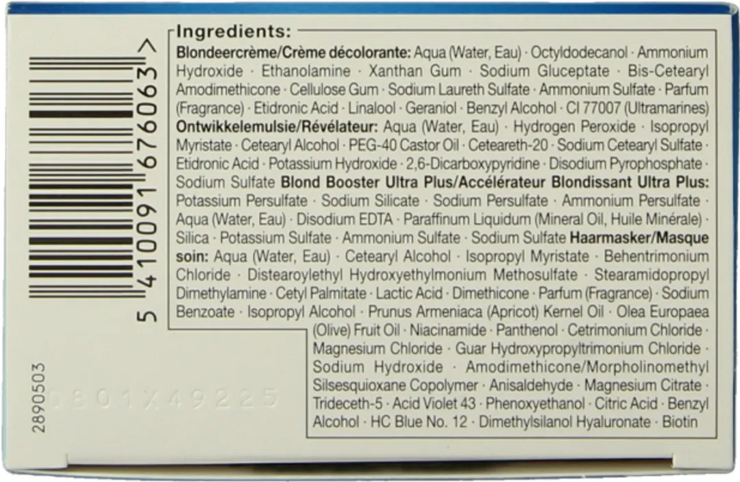 Schwarzkopf Poly Blonde Intensive Bond Superplus 209ml - Blond