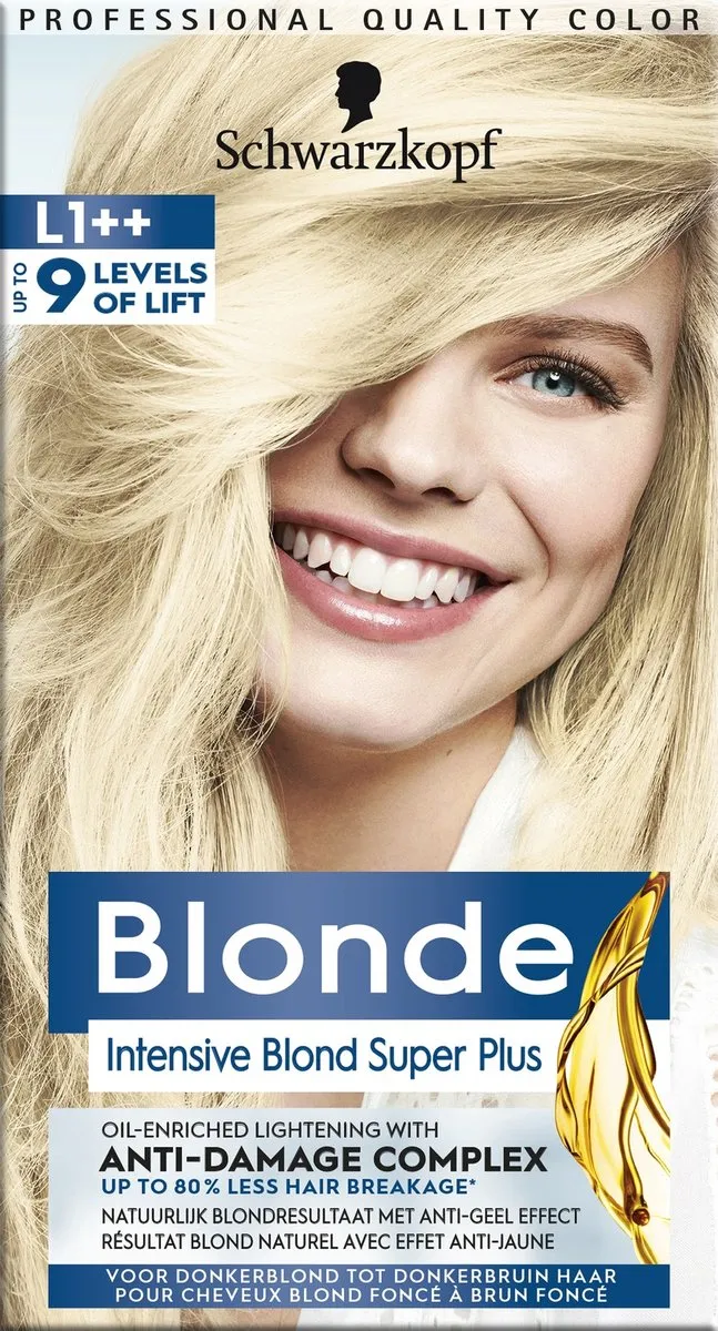Schwarzkopf Poly Blonde Intensive Bond Superplus 209ml - Blond