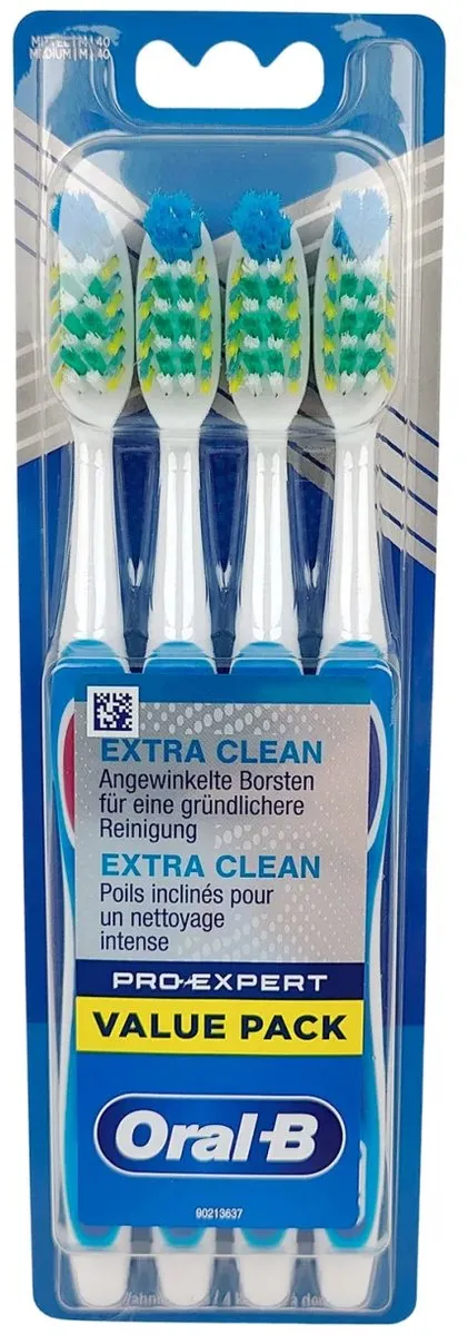 Oral-B Pro-Expert Extra Clean Tandenborstels - 4 Stuks