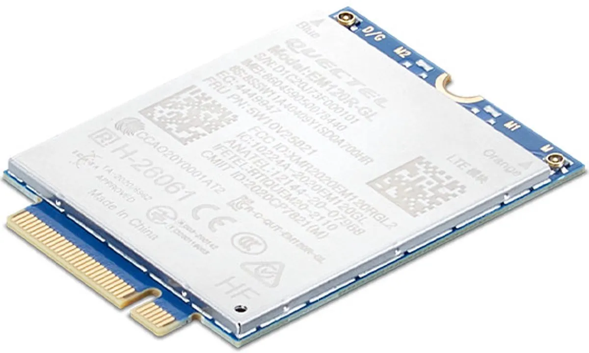 Lenovo 4XC1D51447 Intern WWAN Netwerkkaart 600 Mbit/s