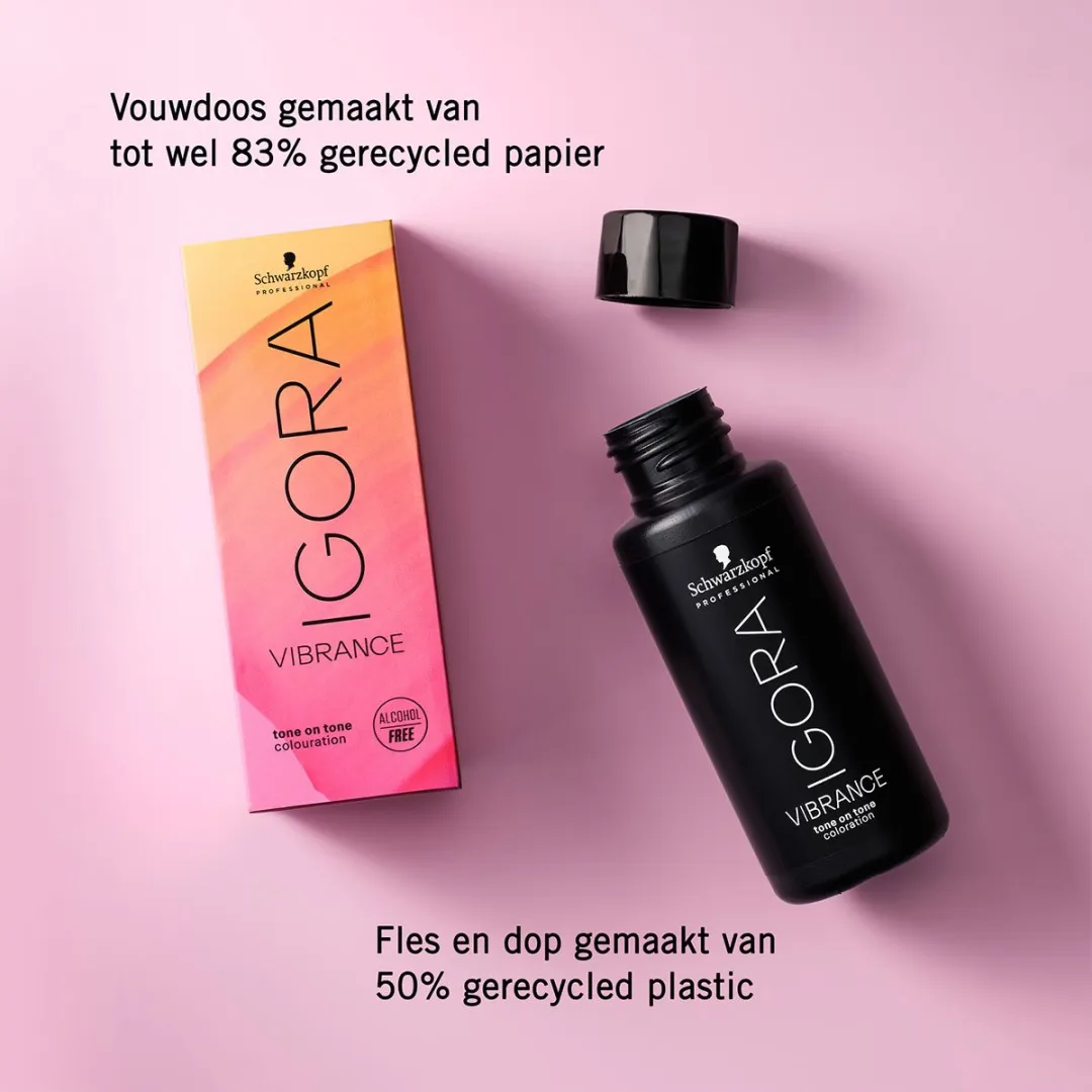 Schwarzkopf IG VIB 9-55 Semi-permanente haarkleur 60ml - Zwart