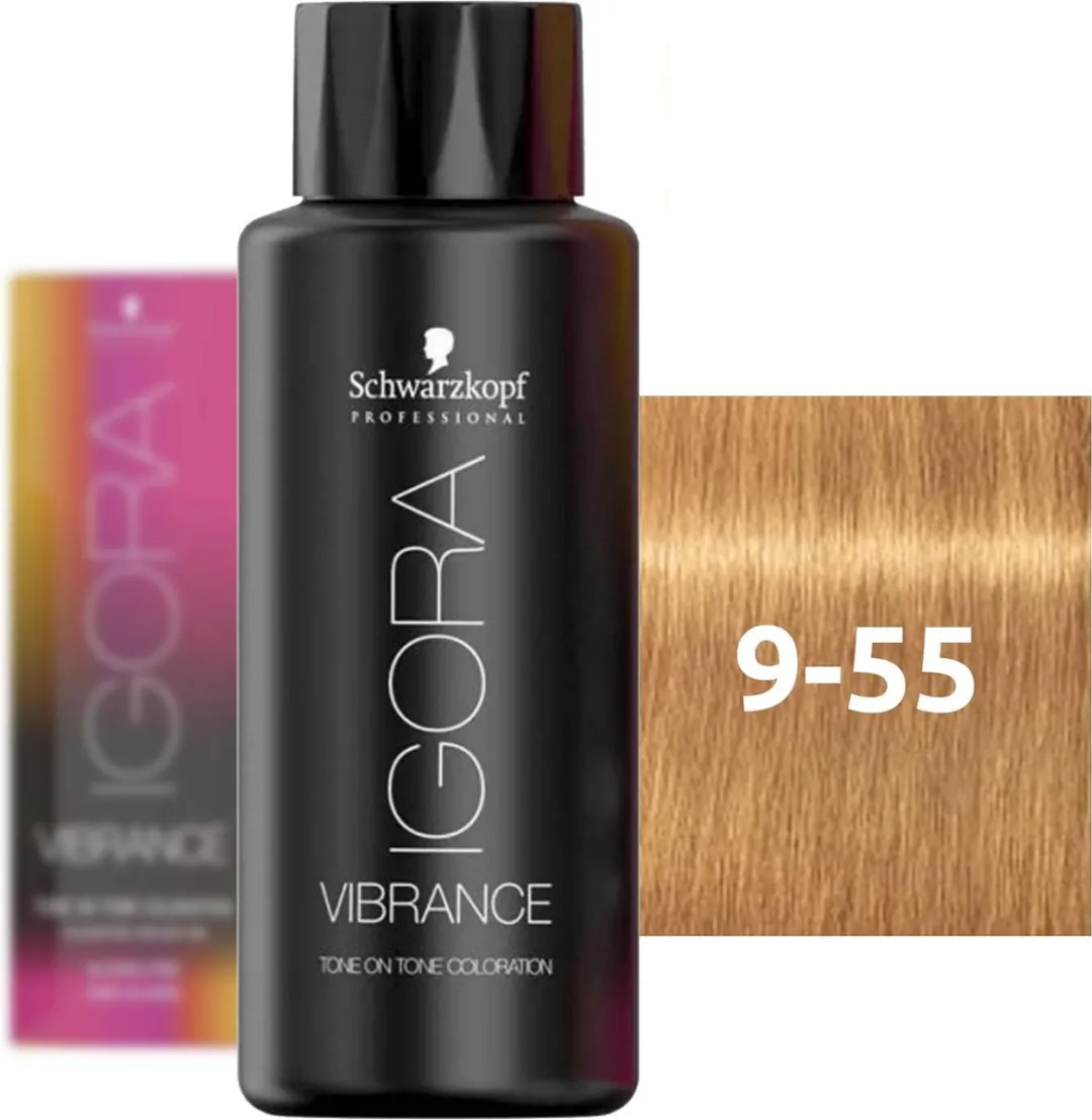Schwarzkopf IG VIB 9-55 Semi-permanente haarkleur 60ml - Zwart