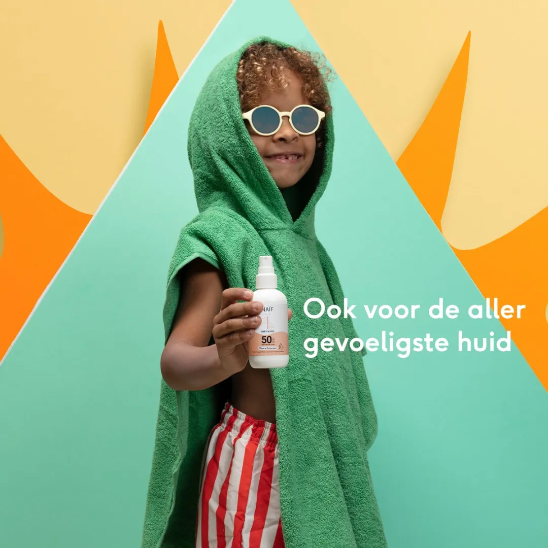 Naïf Zonnebrand Spray Baby & Kinderen SPF50 - 100ml