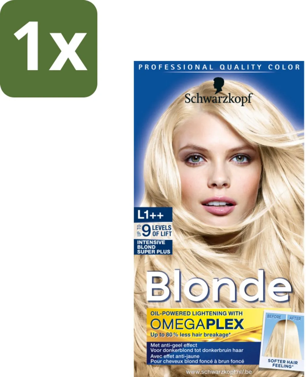 Schwarzkopf Poly Blonde Intensive Bond Superplus Haarkleuring 245g