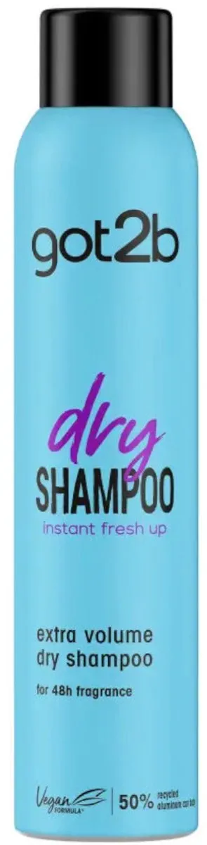 Schwarzkopf Got2B Dry Shampoo Extra Volume 200ml
