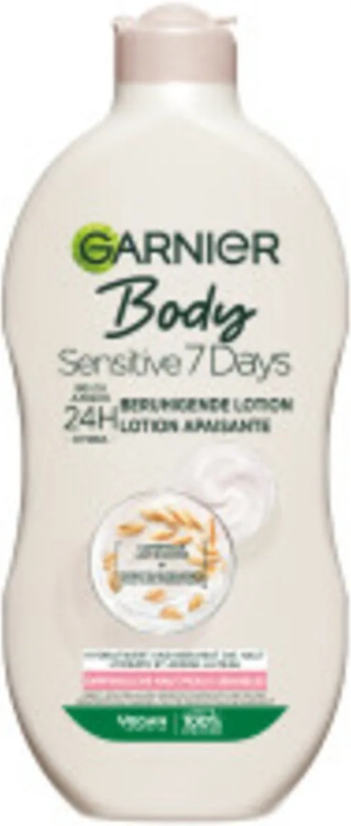 Garnier Body Sensitive 7 Days Bodylotion - 2400ml (6x400ml)