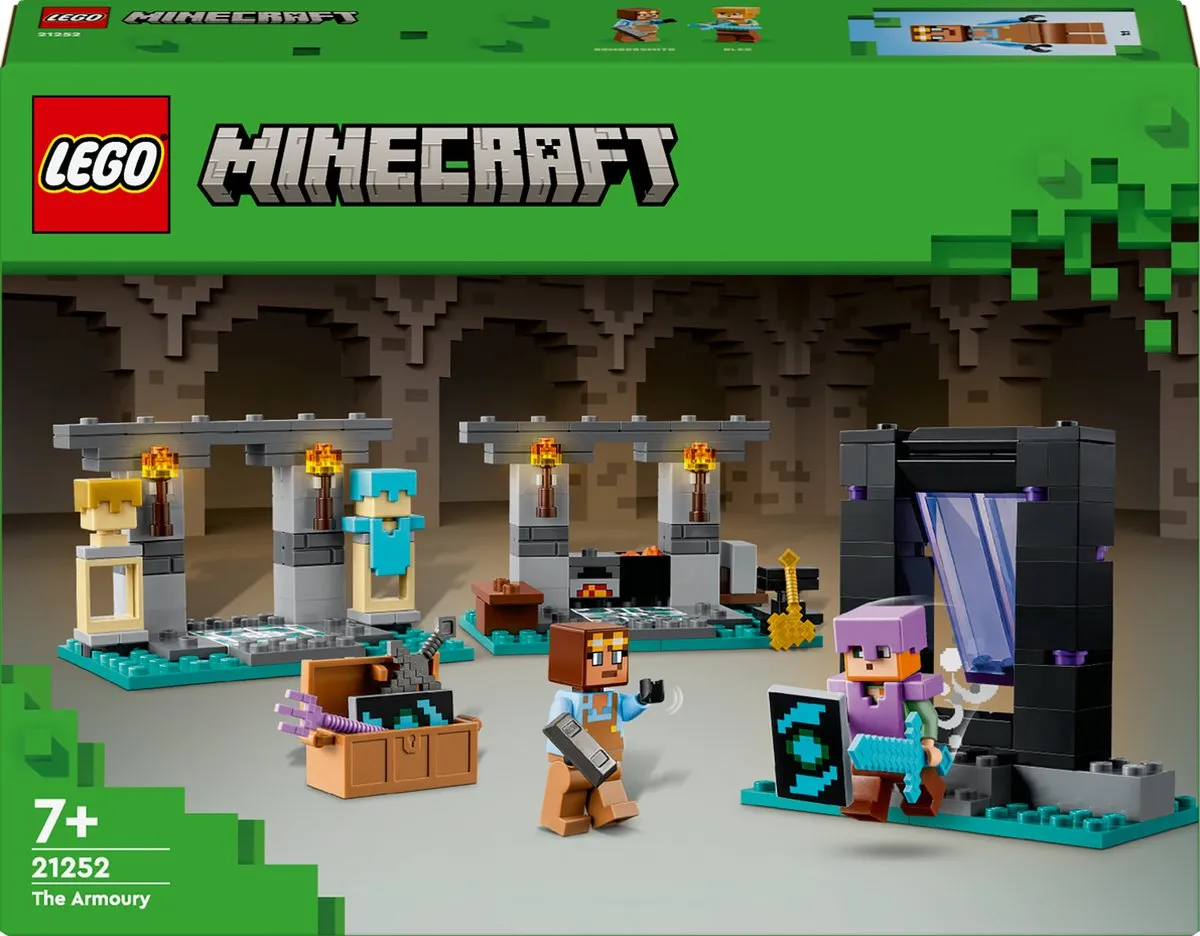 LEGO Minecraft De Wapensmederij 21252