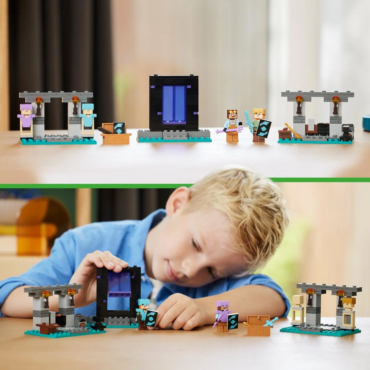 LEGO Minecraft De Wapensmederij 21252 - 203 Stenen - afbeelding 6 van 6