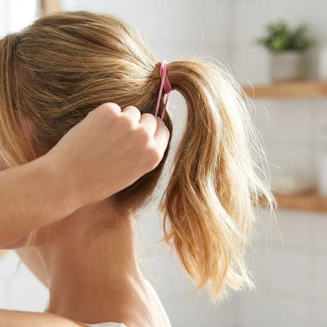 NuveX Mini Haar Elastiekjes Roze - 1000 Stuks