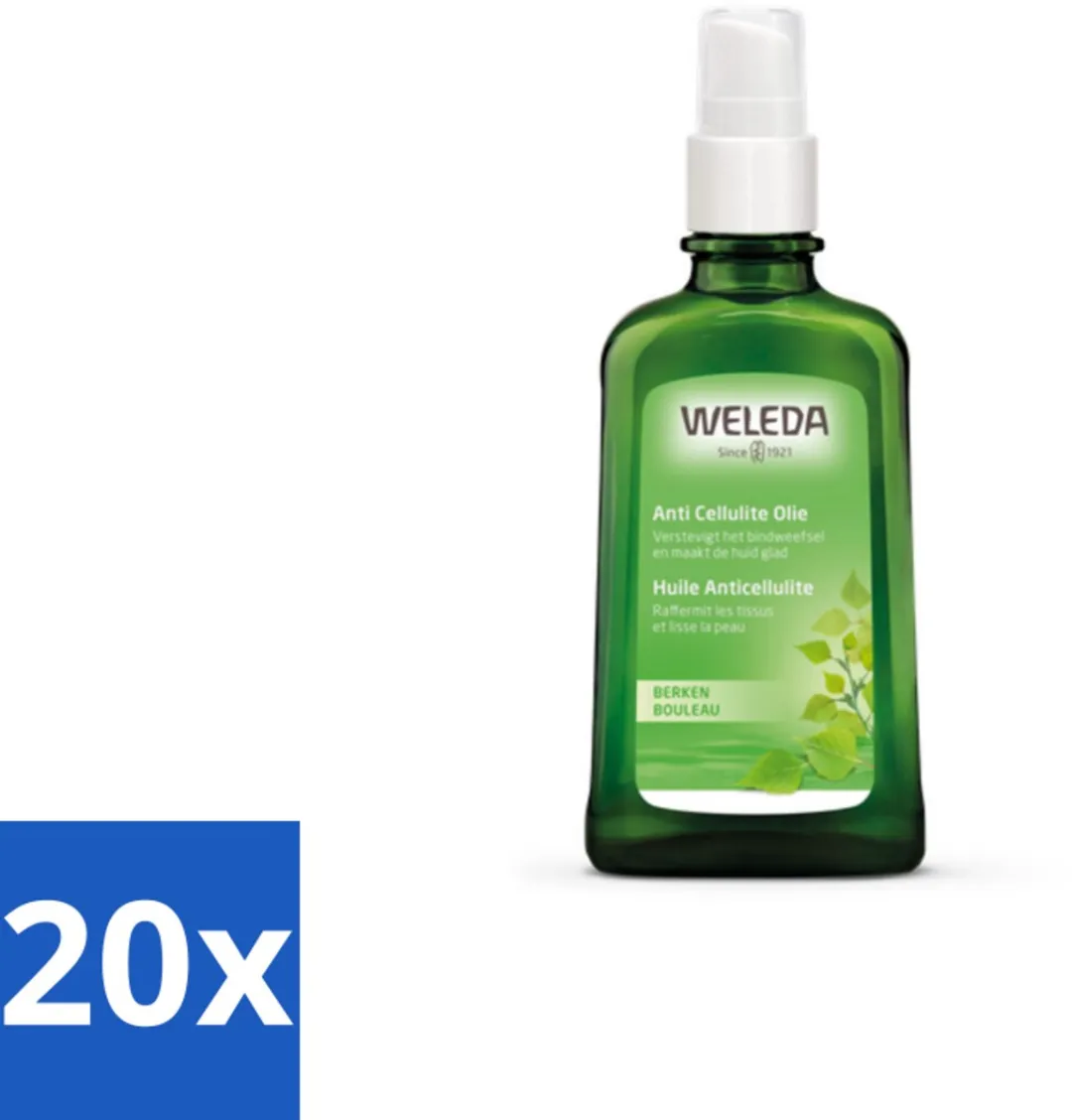 Weleda Anti-Cellulite Olie Berken 100ml