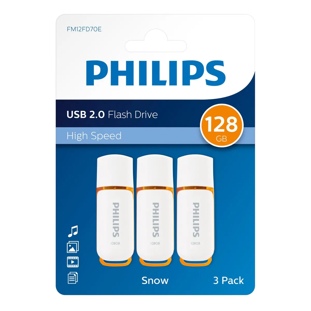 Philips FM12FD70E Snow Edition USB Stick 128GB