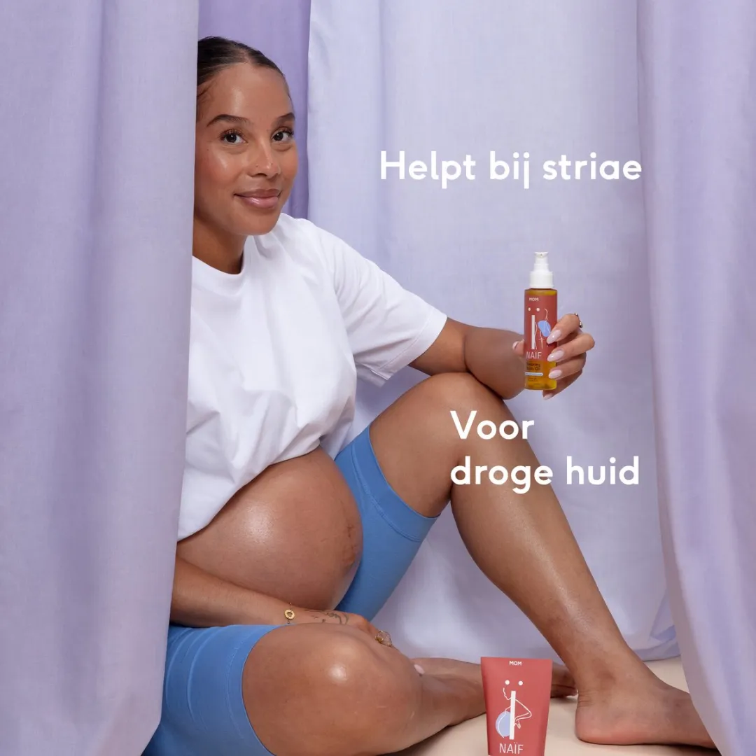 Naïf Lichaamsolie 100ml - Zwangerschap