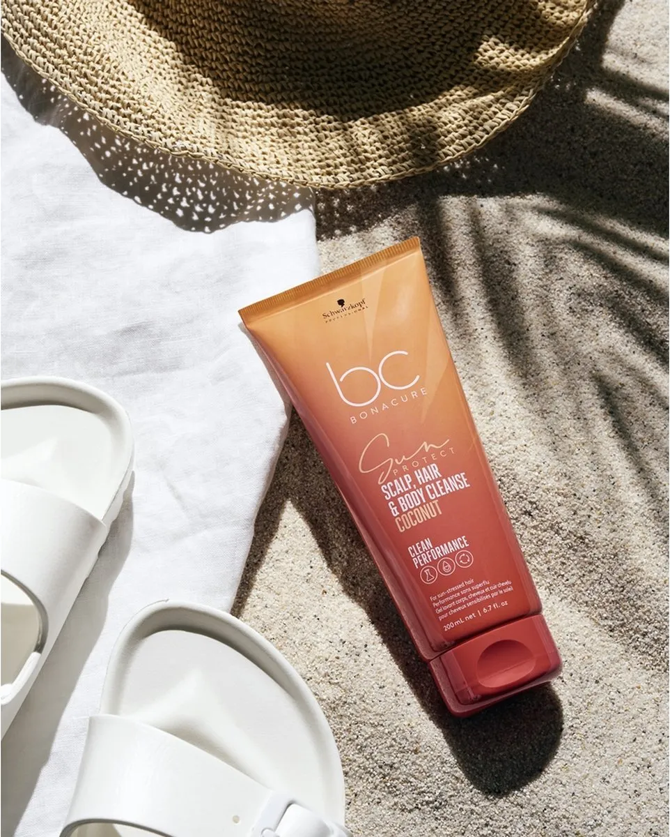 Schwarzkopf BC Bonacure Sun 3-in-1 Haar & Lichaam Reiniger 200ml