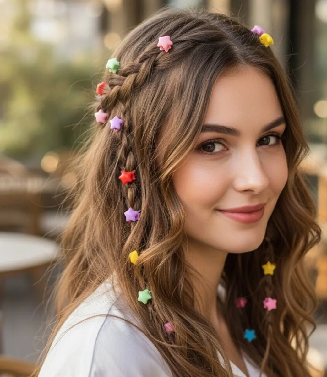 Nuvex Mini Haarclips Set 50 Stuks - Multicolor