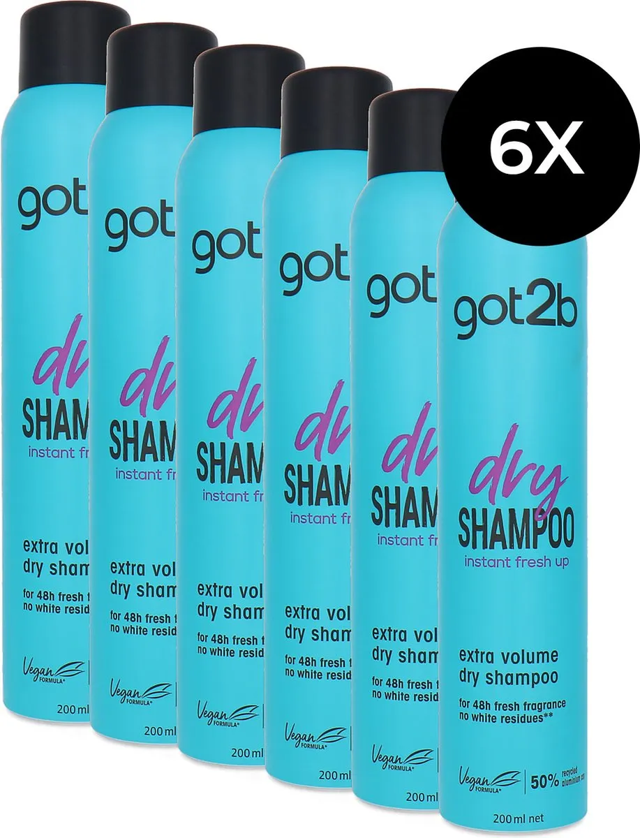 Schwarzkopf Got2b Dry Shampoo Extra Volume 200ml