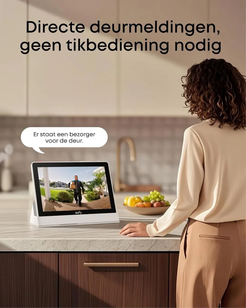 Eufy eufyCam S4 2-Camera Set - Wit + Smart Display E10