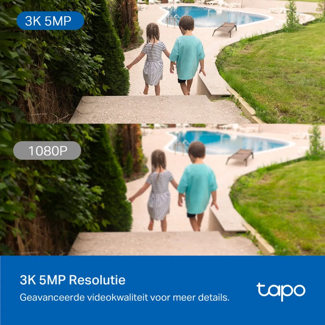 TP-Link Tapo C530WS Beveiligingscamera 3K - Wit